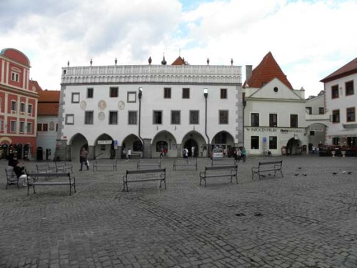 deserted main square