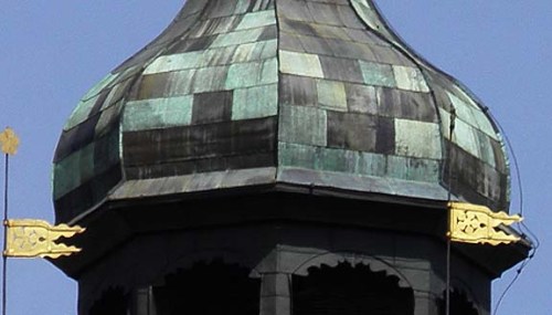 quilt of dome panels