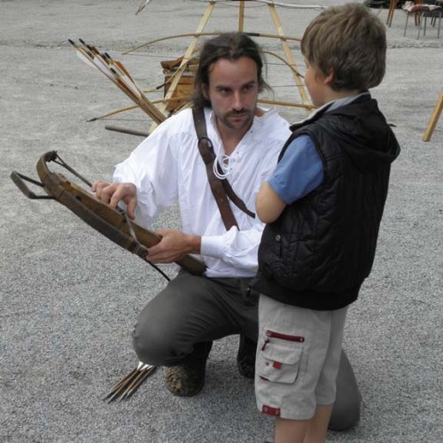 or maybe you need a crossbow lesson...