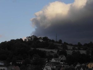 a break in the clouds?