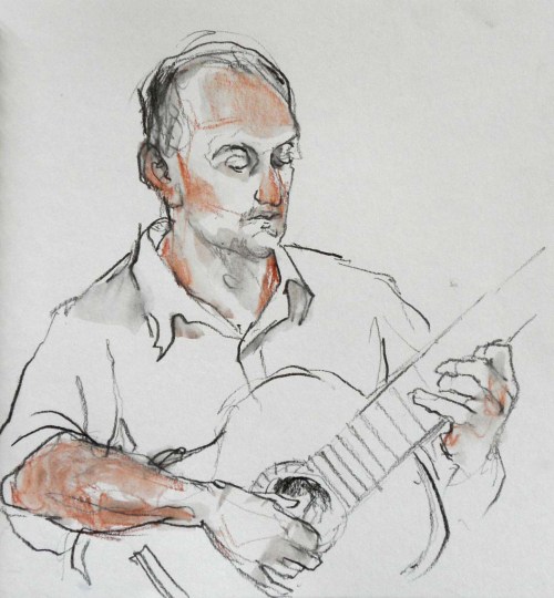 radek interholz on guitar