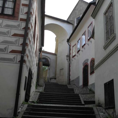 stairs to the castle