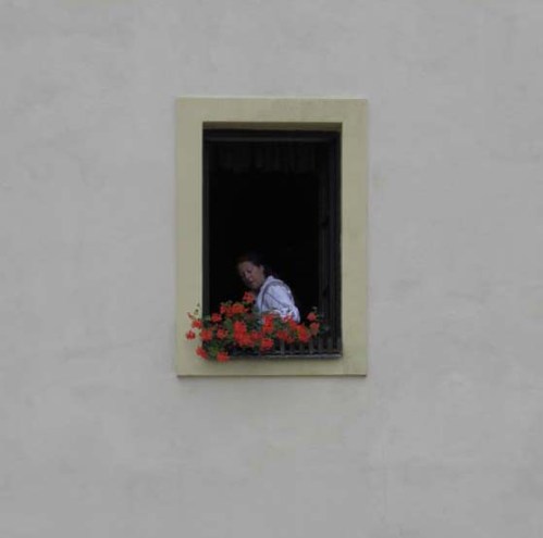 window over the square