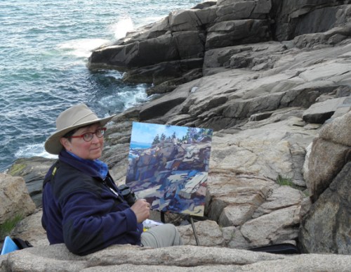 jana painting acadia